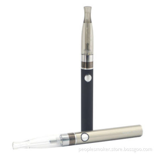 E-cigarette Kit with 2 Pieces Cartomizers/Batteries, 1 Piece USB/Wall Charger/Empty Bottle